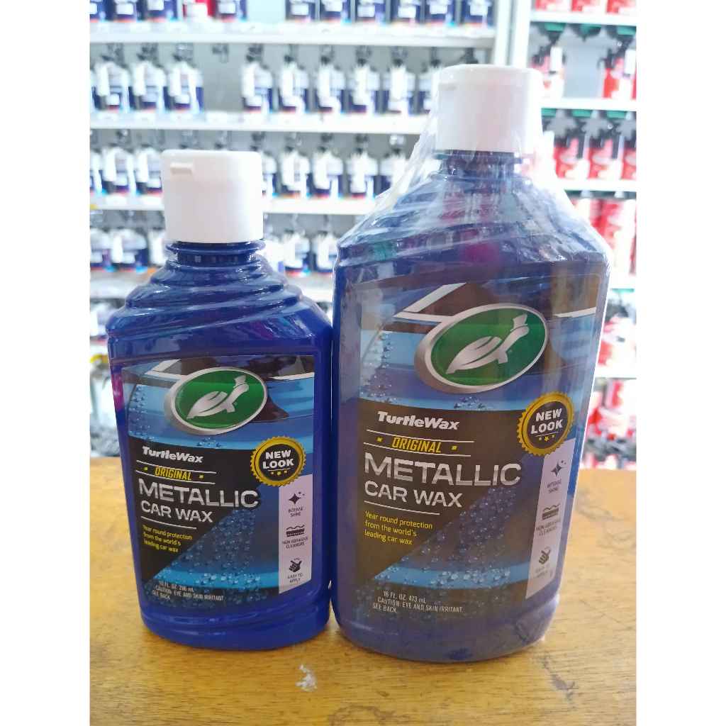 Turtle Wax - Metallic Car Wax Liquid Pengkilap Mobil Motor Pengkilap Cat Metalik