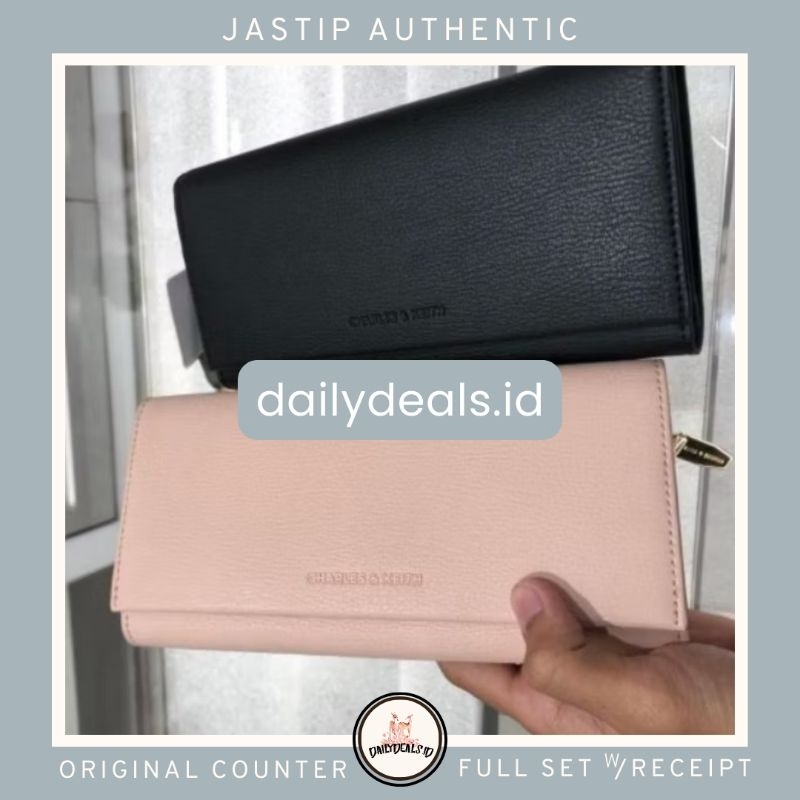 [RESTOCK] #6-10701370 Long Wallet - Jast[p] CK ORIGINAL COUNTER FRONT FLAP TASSEL DOMPET PANJANG LIP