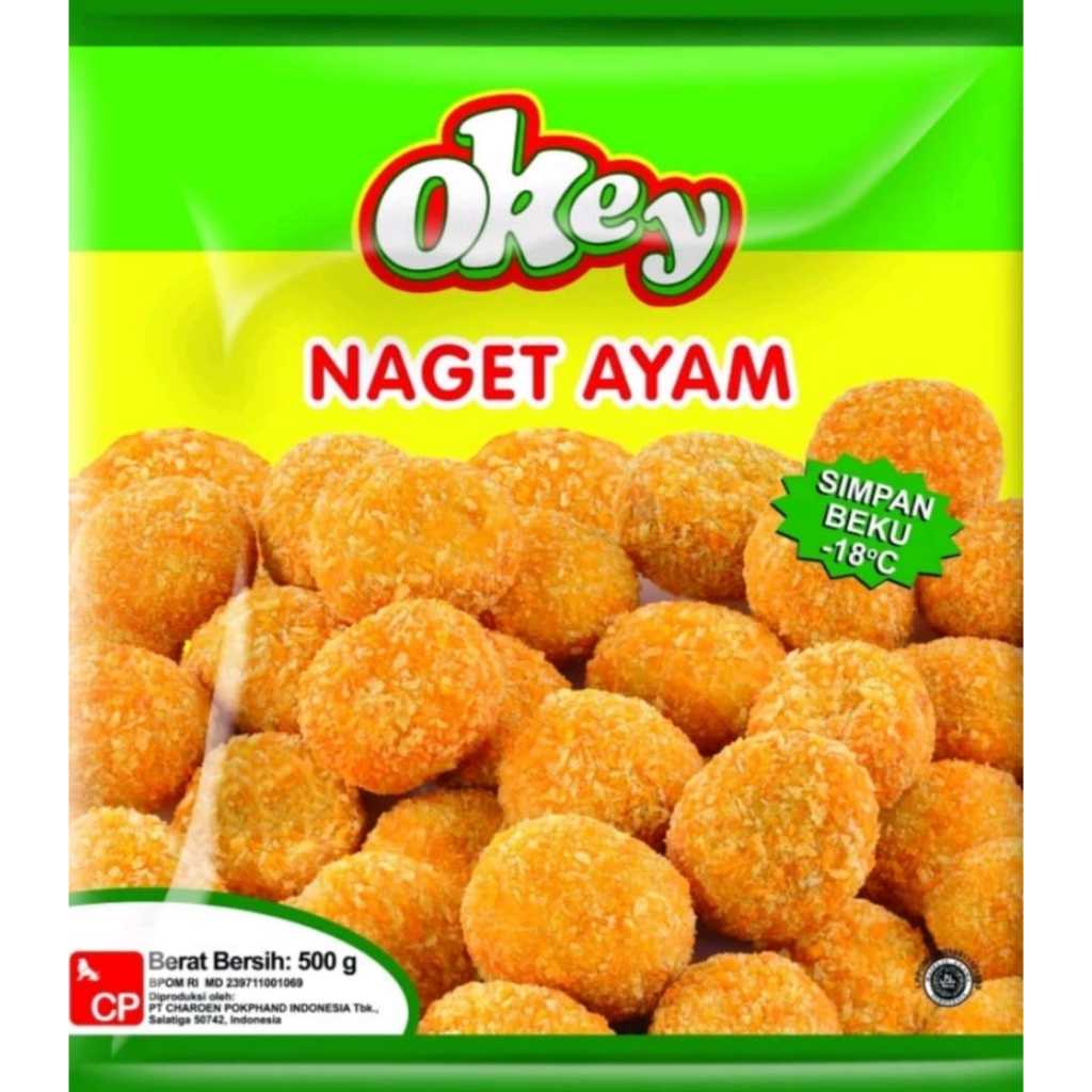 

Naget Okey Ayam Berat 500 gr