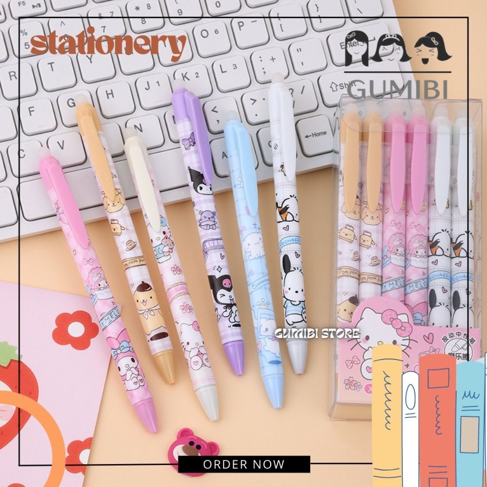 

PULPEN CETEK MEKANIK HAPUS SANRIO PEN GEL HAPUS ERASABLE PEN HAPUS SANRIO CETEK MEKANIK LUCU ALAT TULIS SEKOLAH TERMURAH