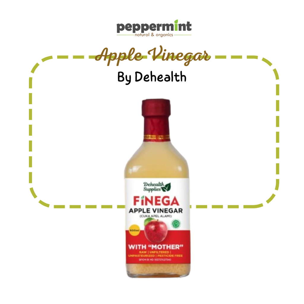 

Dehealth Finega Apple Vinegar / Cuka Apel (500 ml)