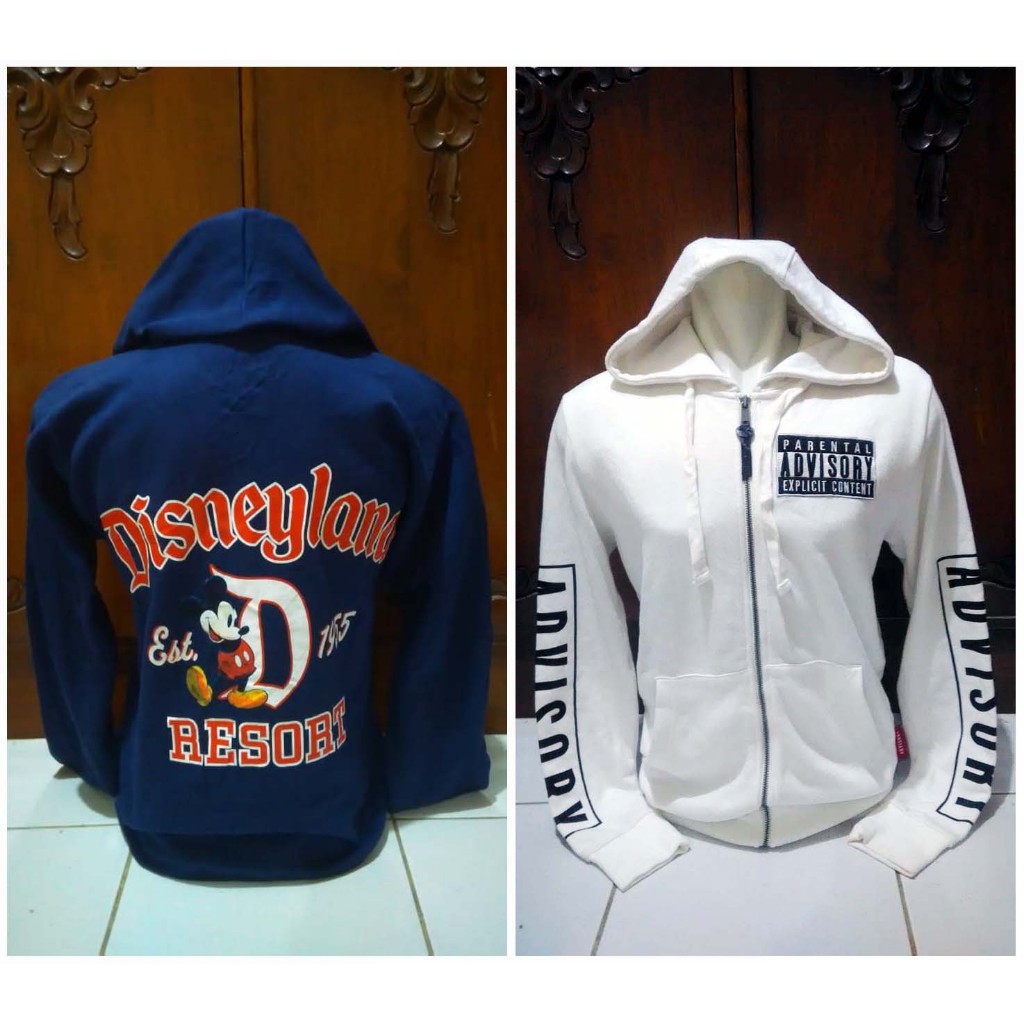 Hoodie Zipper Disney Parental Advisory