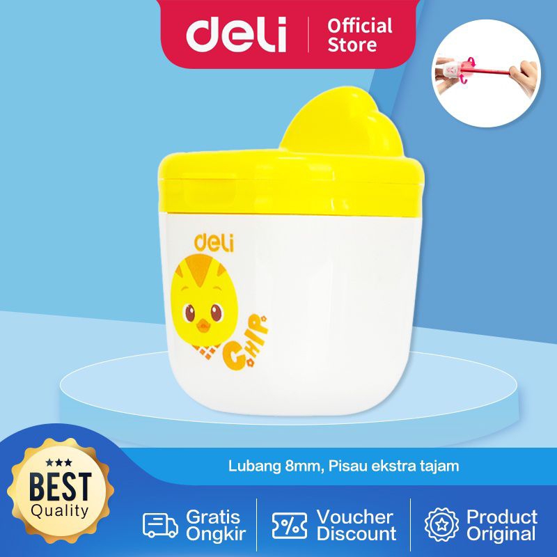 

Deli Rautan Pensil satu lubang 8mm ER03100