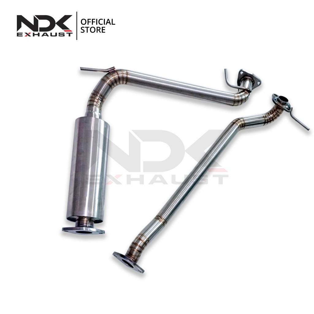 NDK EXHAUST CENTERPIPE JAZZ GE8 KNALPOT MOBIL RACING