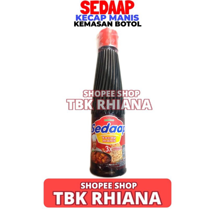 

Kecap Manis Sedaap Kemasan Botol 135ml