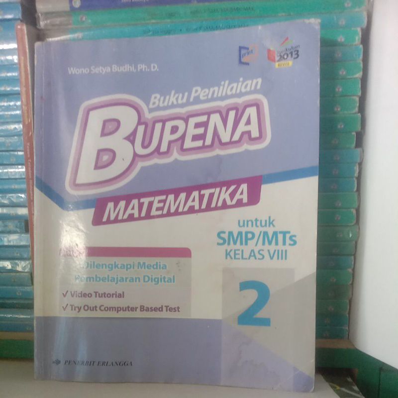 bupena matematika untuk SMP kelas 2