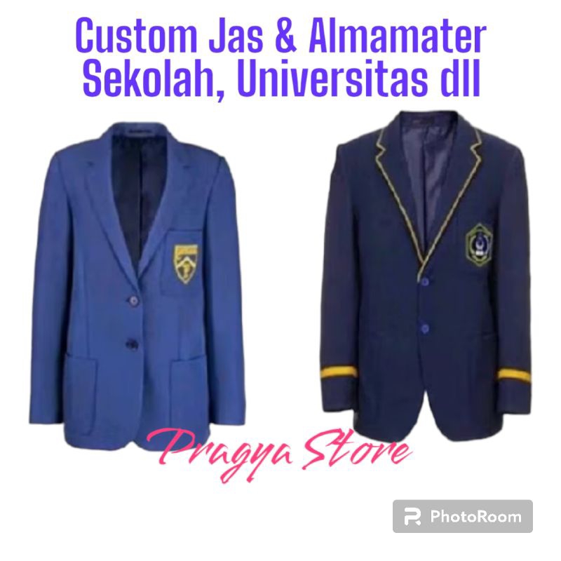 Jass Almamater Sekolah, Menerima Custom Almamater