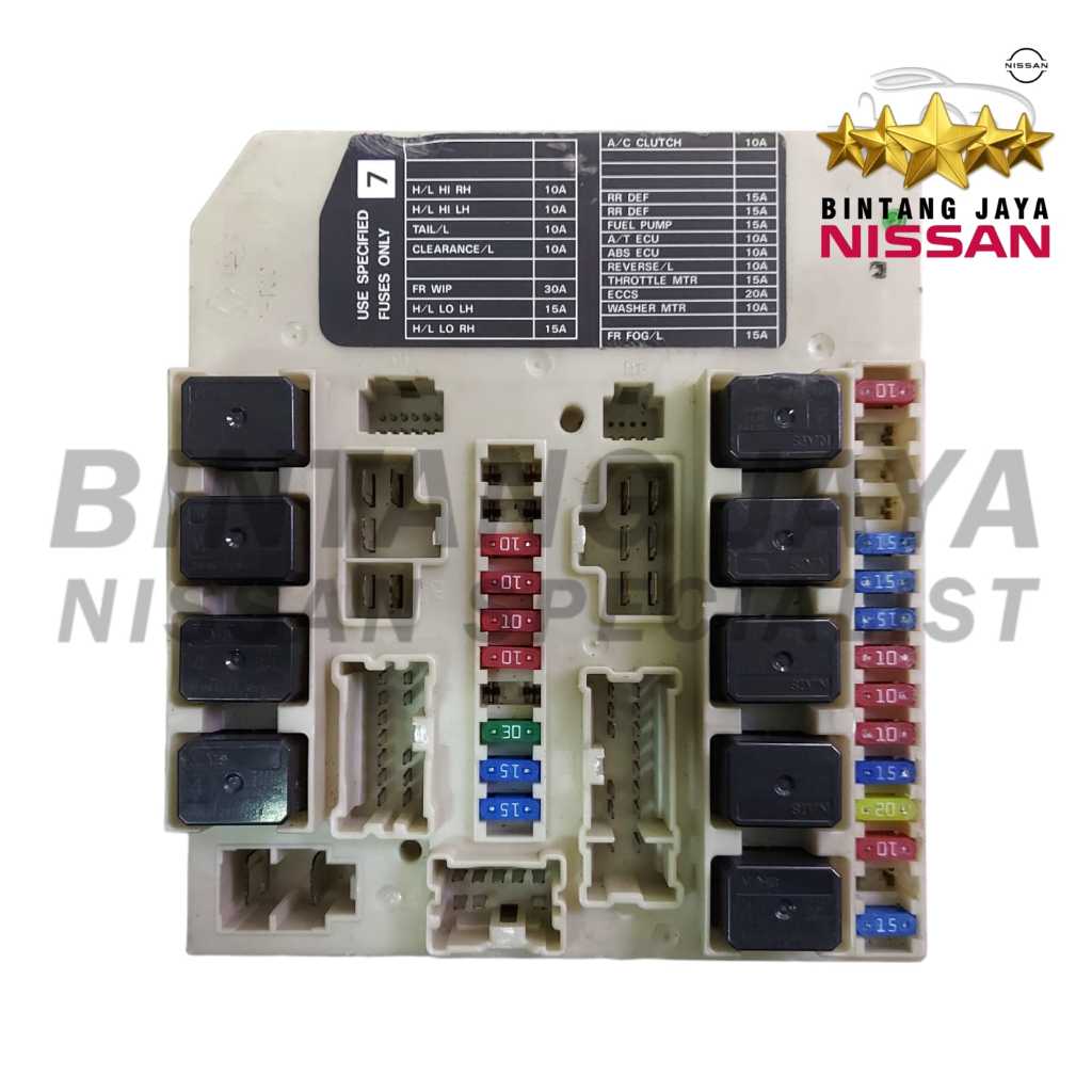 IPDM Nissan Serena C25 CBU Box Fuse Sekring Original Copotan 284B7-CY000