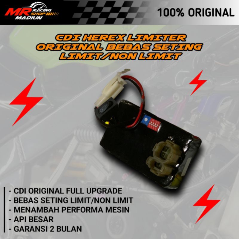 CDI LIMITER MP GL CB TIGER DC 2 MODE LIMIT / NO LIMIT BISA DI SETING