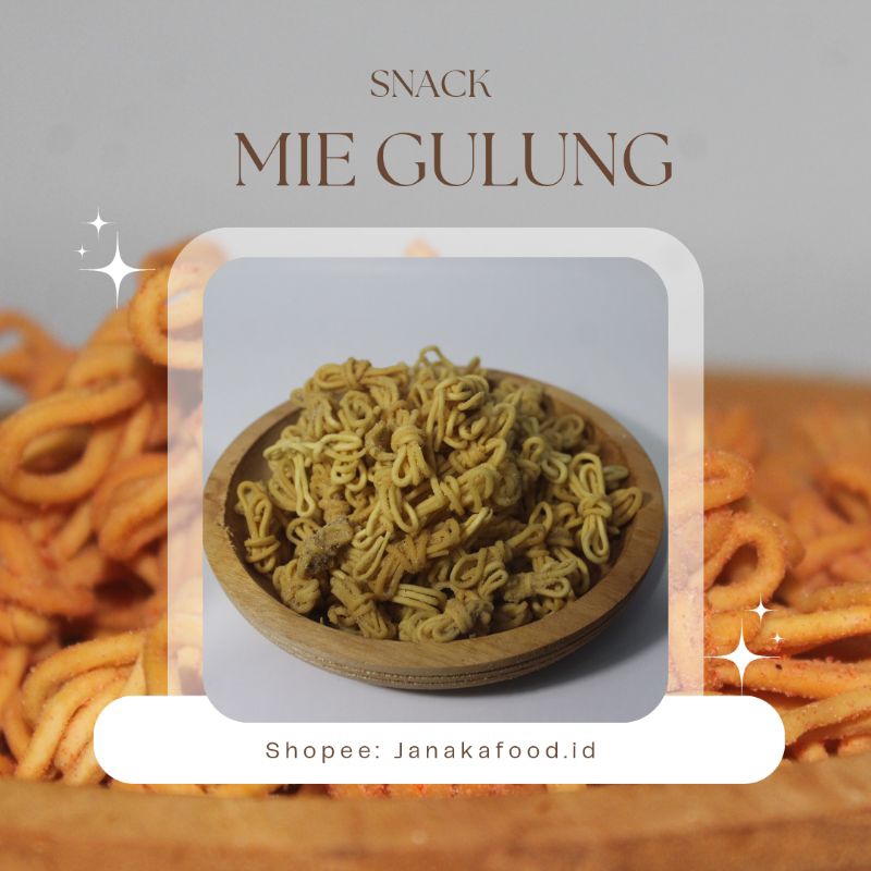 

SNACK MIEGUL Alias Mie Gulung by Janaka Food (250g)