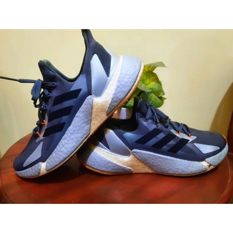 ADIDAS X9000 L4 GREY SIX CORE BLACK ORANGE BOOST