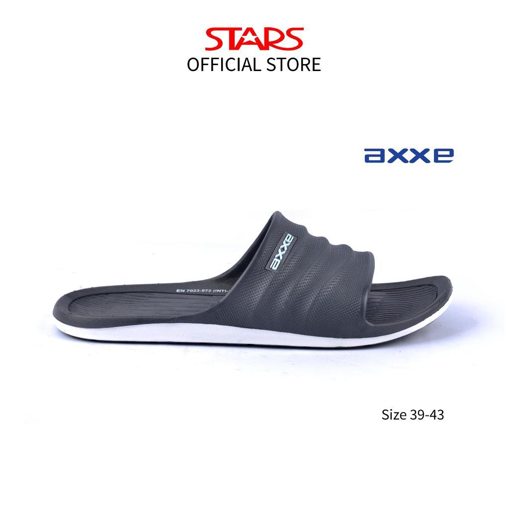 AXXE Sandal Pria Dewasa/Remaja Laki Thong Inti-23 Abu-Abu SIZE 39-43