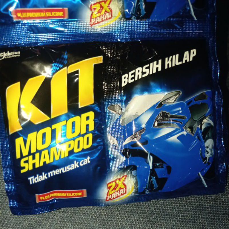 KIT MOTOR SHAMPOO SACHET 15 ML