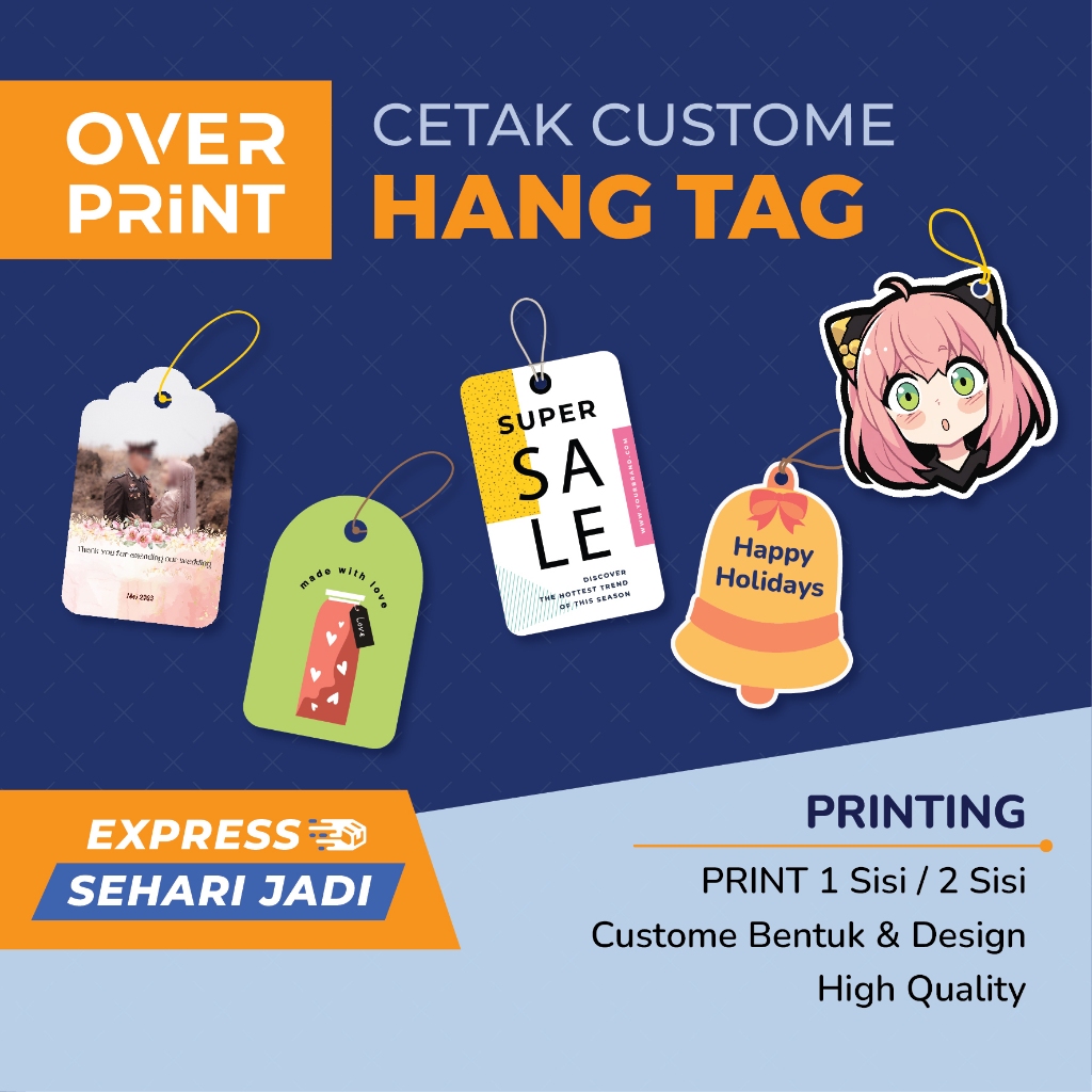 

Label Hang Tag Custom | Hang Tag Custom | Label Merek | Hang Tag Baju - EXPRESS SAME DAY 1 HARI SIAP