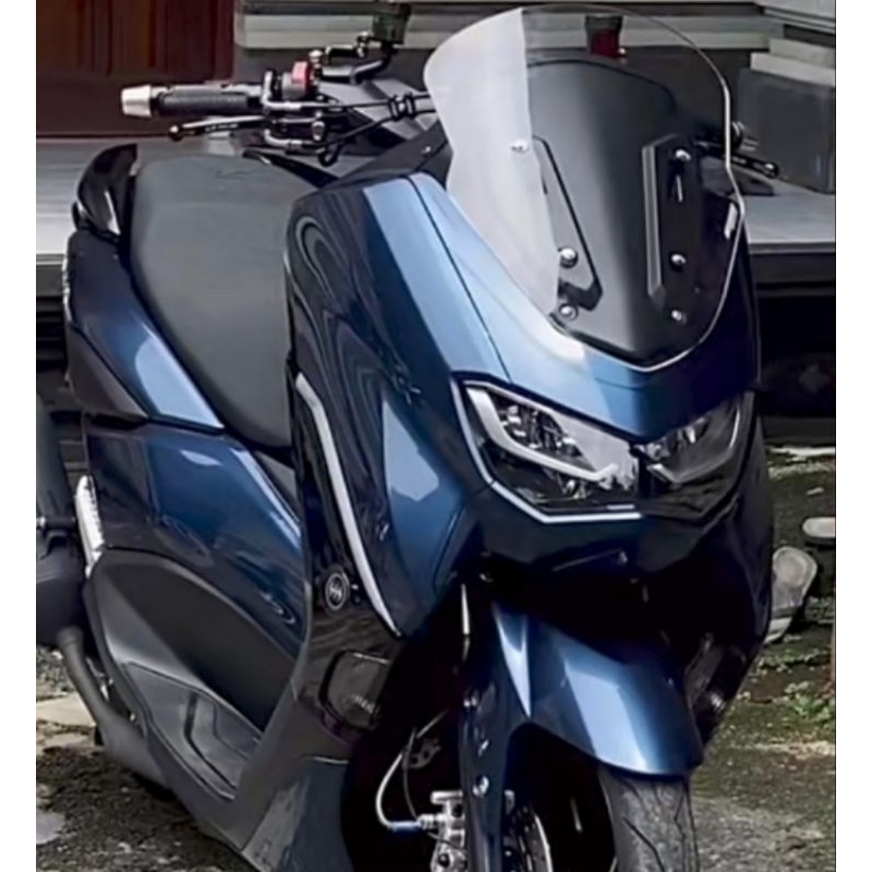 Windshield Yamaha Nmax New & Old Type Thailand. Visor kaca Depan Nmax Thailand LUCKY VARIASI MOTOR