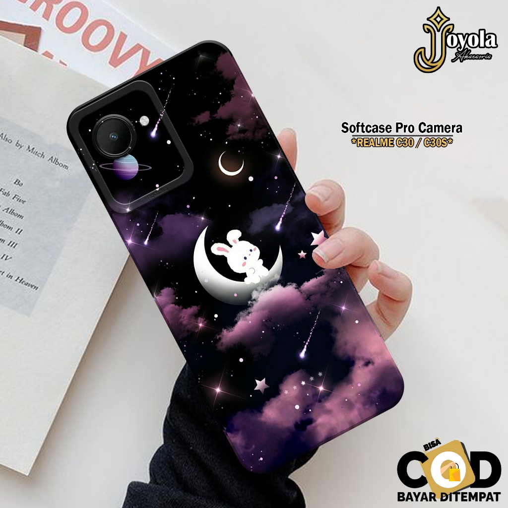 Case Hp REALME C30 / C30S - Casing Hp REALME C30 / C30S - JOYOLA - Fashion Case Kartun - Case Cewek 