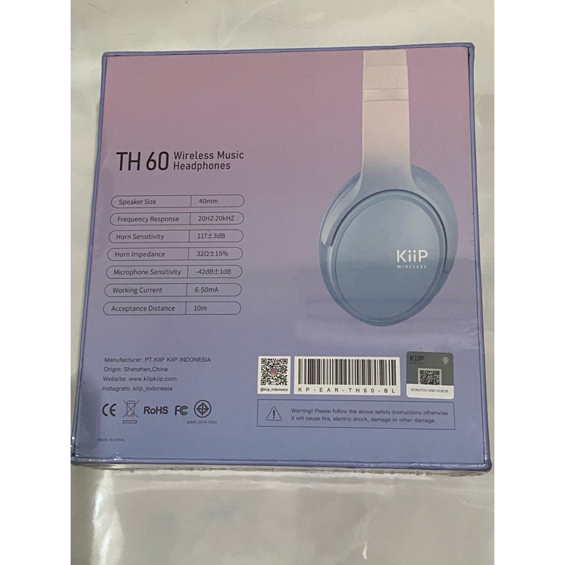 KIIP Wireless Music Headphone
