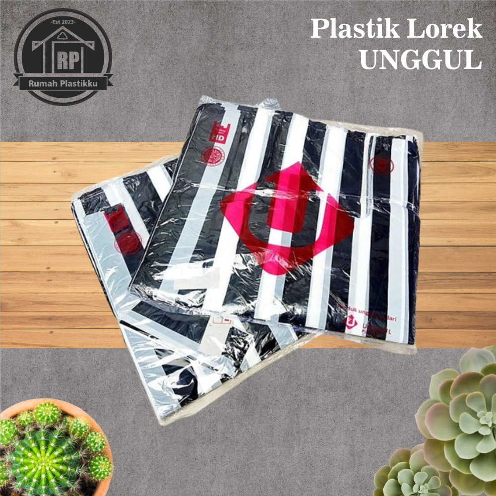 Plastik Kresek UNGGUL / Plastik Kresek Lorek / Ukuran Besar