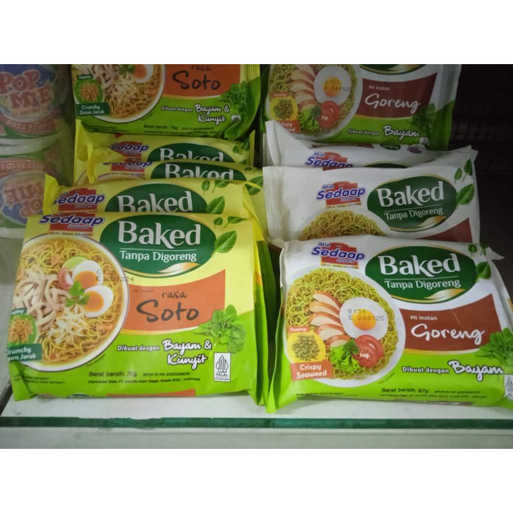 

Mie Sedap Baked Tanpa Digoreng All Variant