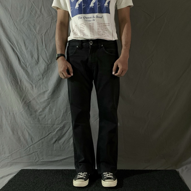 TBJ NEARBY JEANS DENIM Black