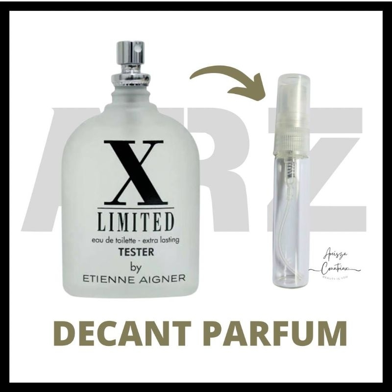 Decant Etienne Aigner X Limited BOTOL KACA