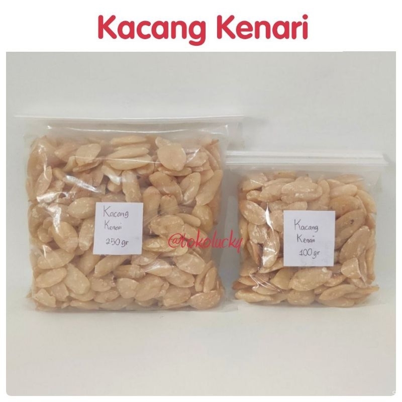 

kacang kenari/kenari kacang(250gr/100gr)