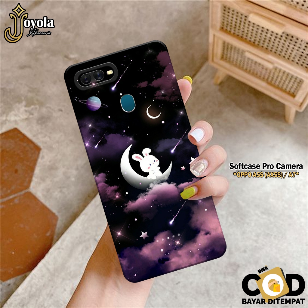 Case Hp OPPO A5S / AX5s / A7 - Casing Hp OPPO A5S / AX5s / A7 - JOYOLA - Fashion Case Kartun - Case 