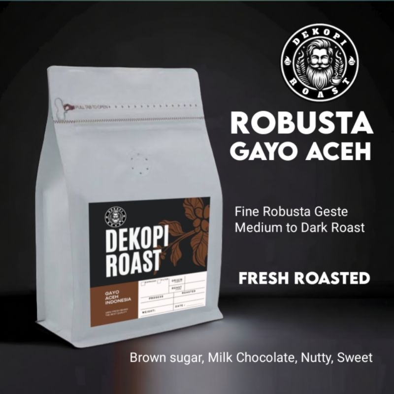 

Kopi Aceh Robusta Gayo Sumatera Biji | Bubuk 1kg | 500gr Robusta Coffee Bean High Quality Coffee Roasted Bean Dekopi Roast Aceh