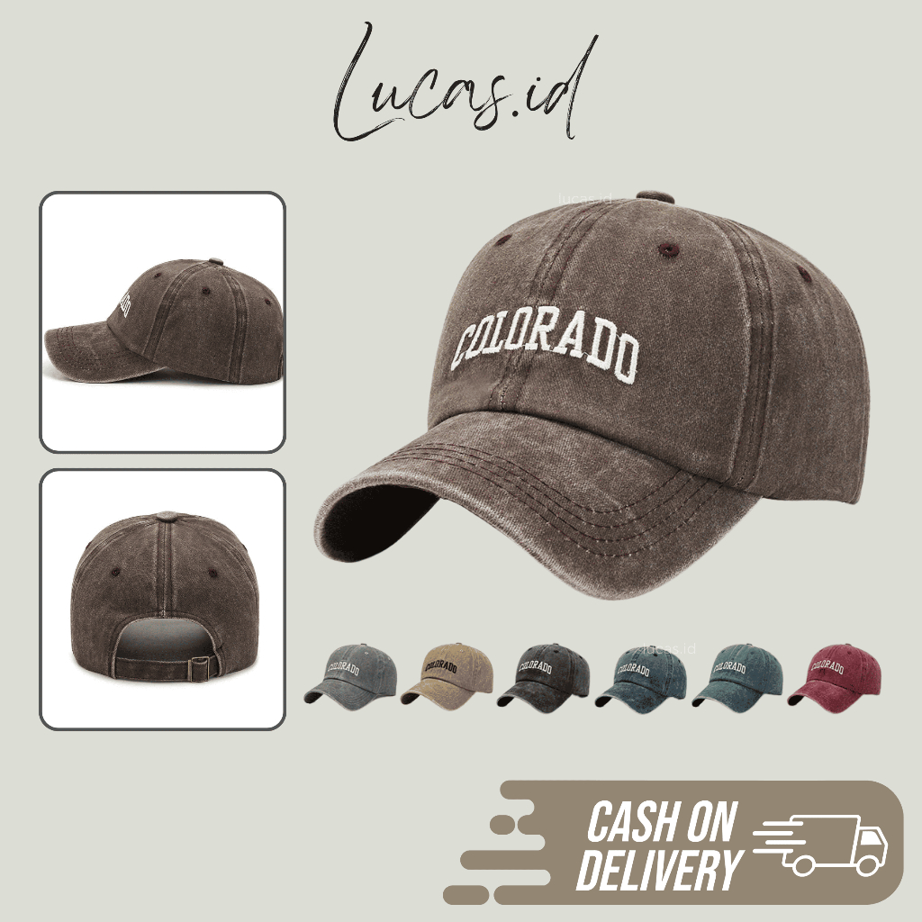 Baseball Cap Model Jeans COLORADO [TOP119]