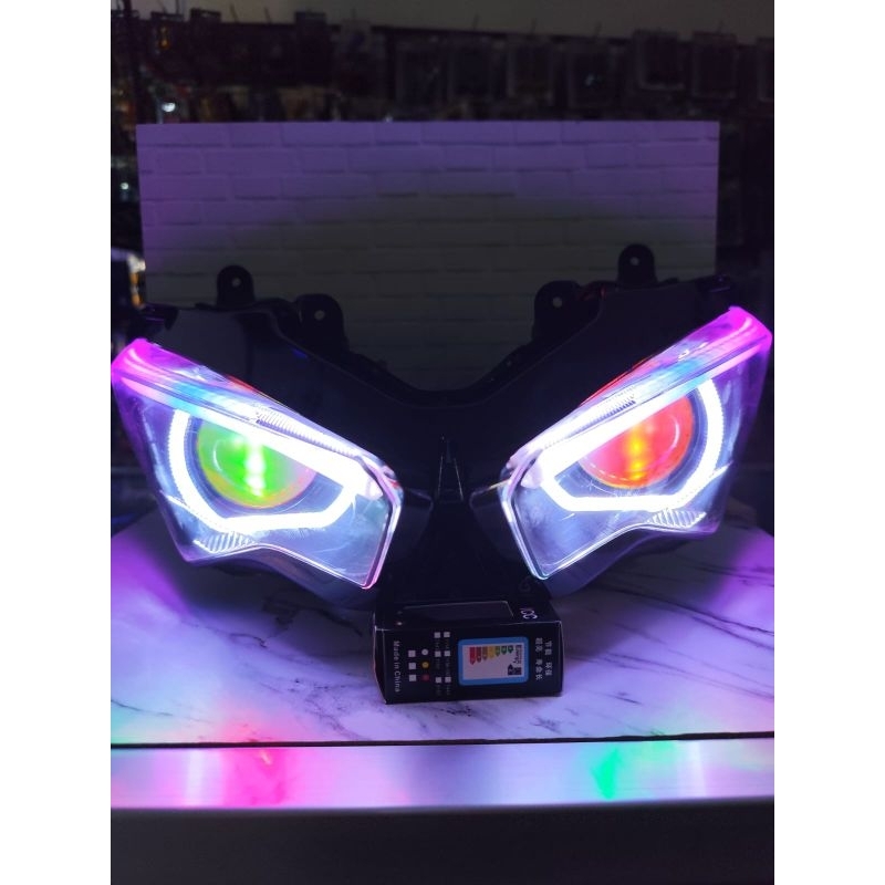 HEADLAMP ZX-25R  BILLED AES TURBO ALIS RGB