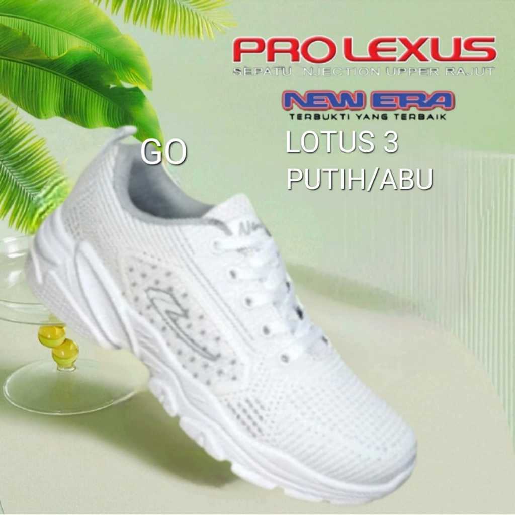 gopro NEW ERA LOTUS PUTIH SEPATU SNEAKERS WANITA INJECTION New Era Sepatu Wanita Olahraga Kets tali 