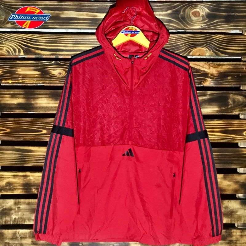 ADIDAS ANORAK CENTER LOGO scnd original