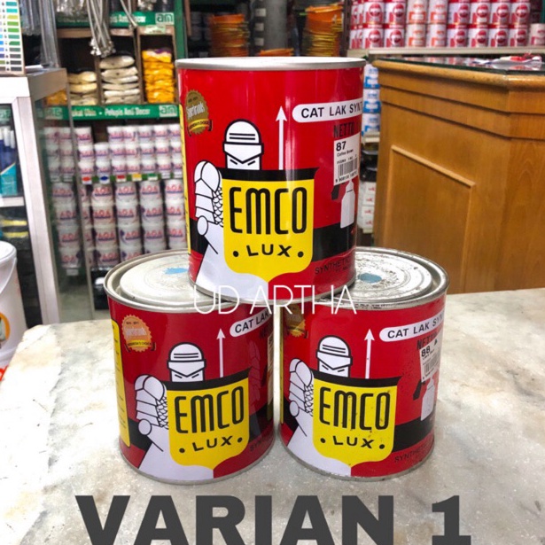 

KODE D7P9 Cat EMCO VARIAN 1 Cat Kayu dan Besi Cat Lak Synthetis 1 KG Hitam putih 28 31 32 33 34 35 39 42