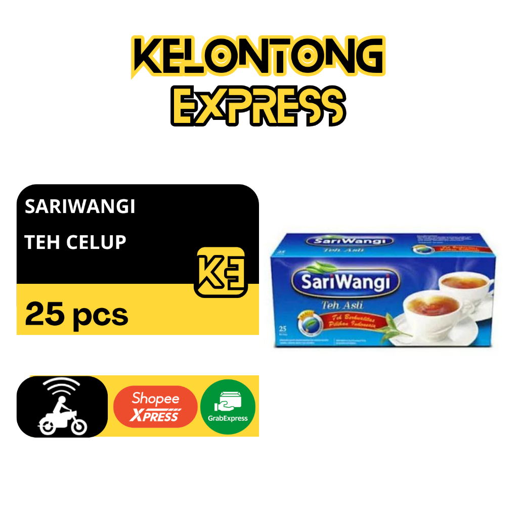 

SARIWANGI TEH CELUP [1 BOX 25 PCS]
