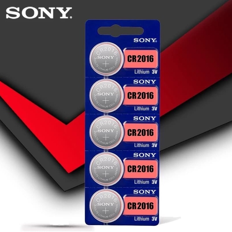 KODE V99A 1 Strip isi 5 pcs Baterai Kancing SONY CR216 CR216 CR 216 3v Lithium