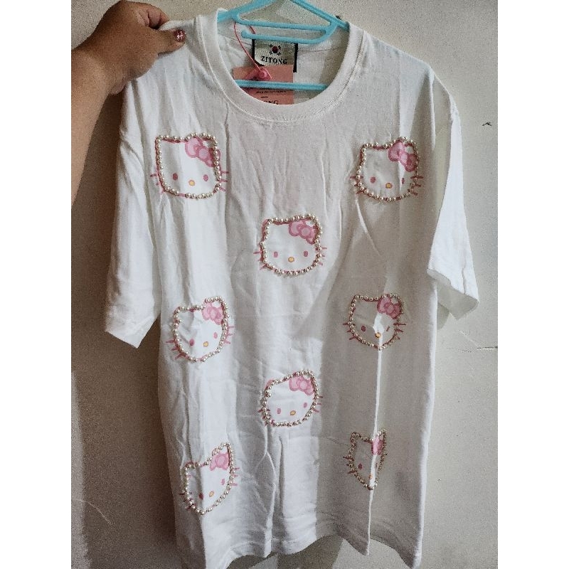 Kaos Zitong hello kitty - ZITONG KAOS BKK