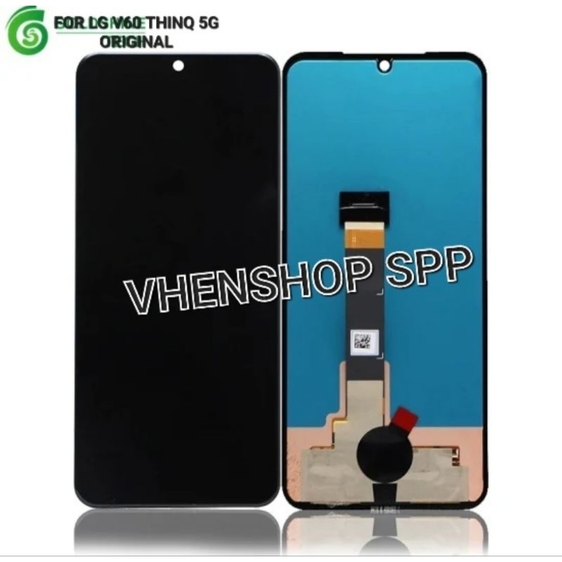 LCD TOUCHSCREEN LG V60 THINQ 5G ORIGINAL AMOLED BERGARANSI