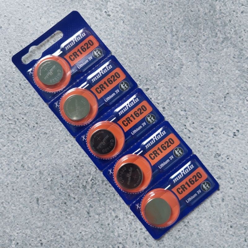 Batu Batre 1620 baterai CR 1620 Murata Original CR1620