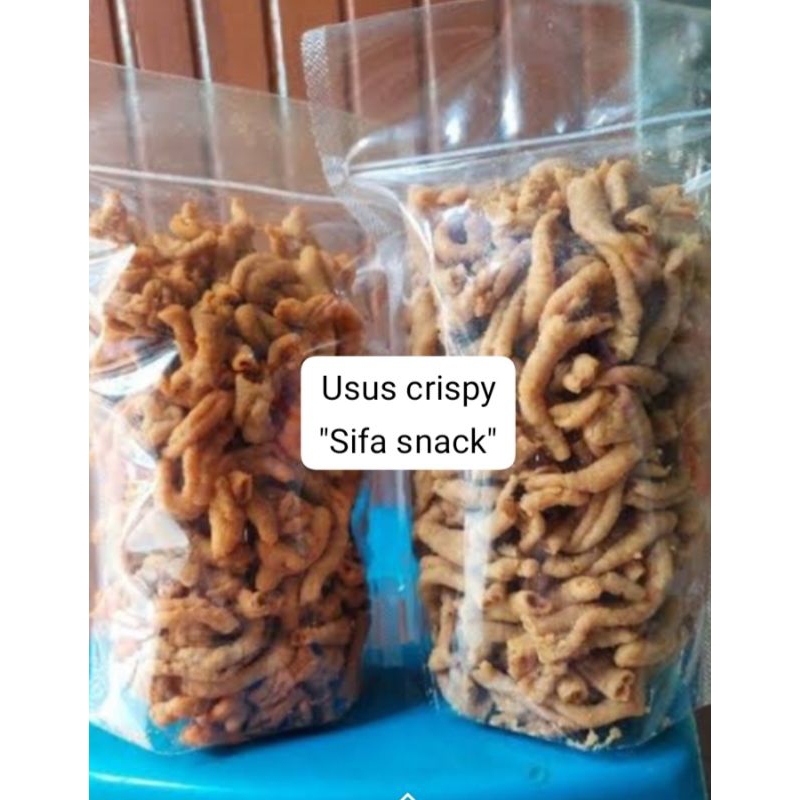 

usus crispy sifa snack 250 g gurih renyah