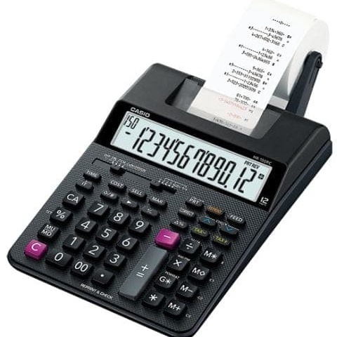 

KODE S5F7 ORIGINAL Casio Printing Calculator HR1 RC Print Kalkulator HR1RC