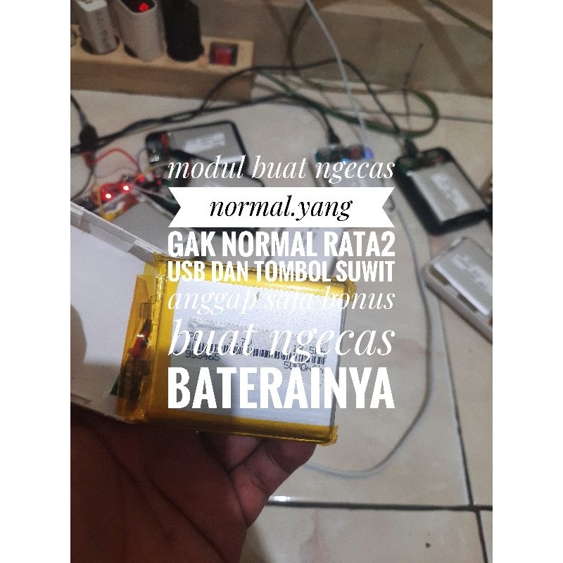baterai polymer cabutan power bank berkelas kehabisan daya 10000mah lapis 2 sesuai model gambar.