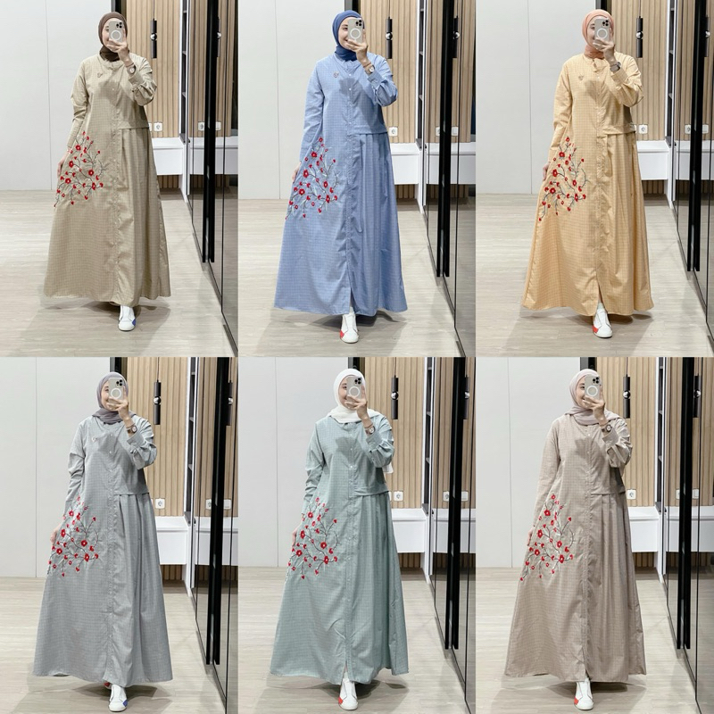 ZAHRA PREMIUM DRESS ori Gagil