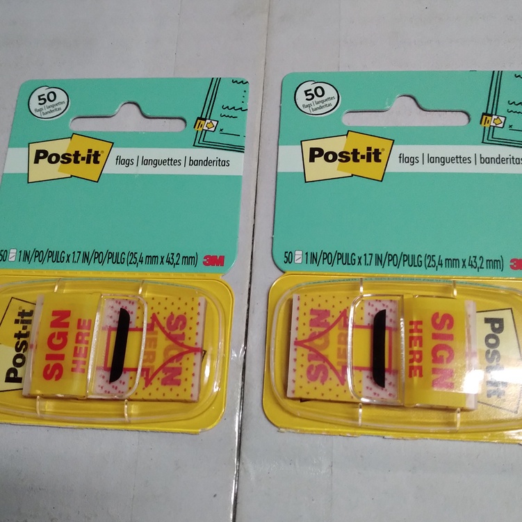 

Sale 3M post it flags 689 sn here