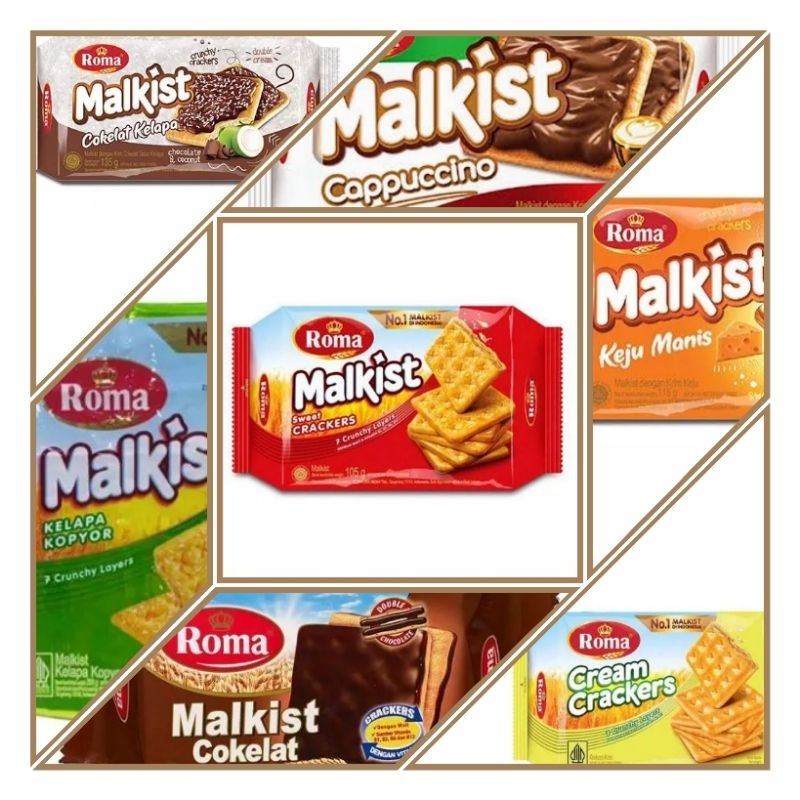 Roma Malkist Crackers Biskuit