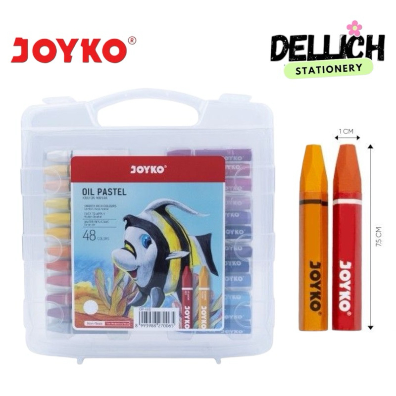

CRAYON JOYKO / KRAYON JOYKO OIL PASTEL 48 WARNA OP-48S