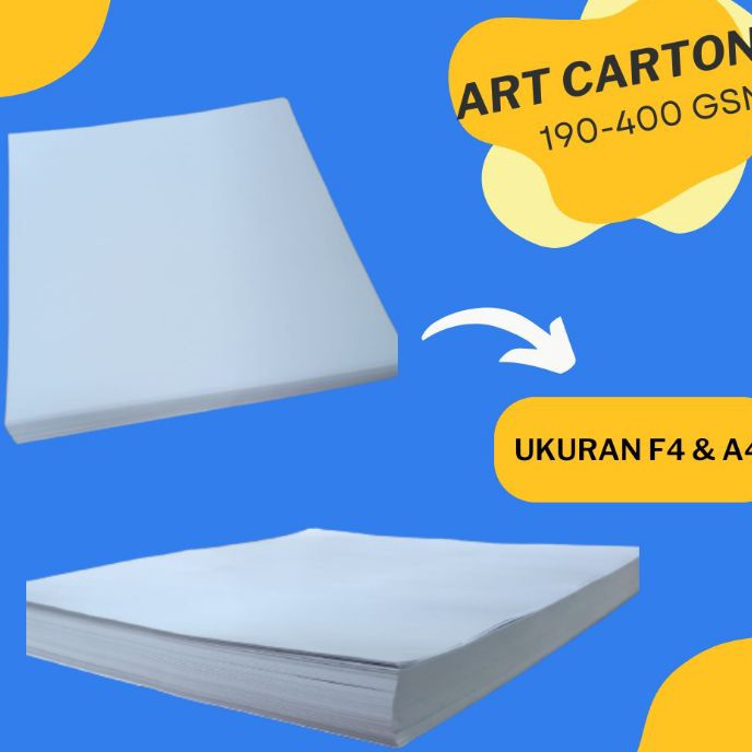 

Hemat Isi 5 lembar Kes Art carton tebal A4 F4 kes cetak kes printing