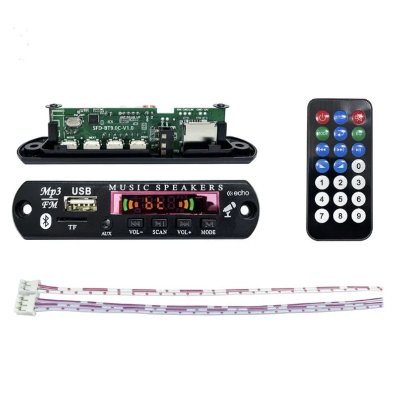 Modul MP3 Player Bluetooth FM Radio Untuk Spiker Aktif Speaker Sound System