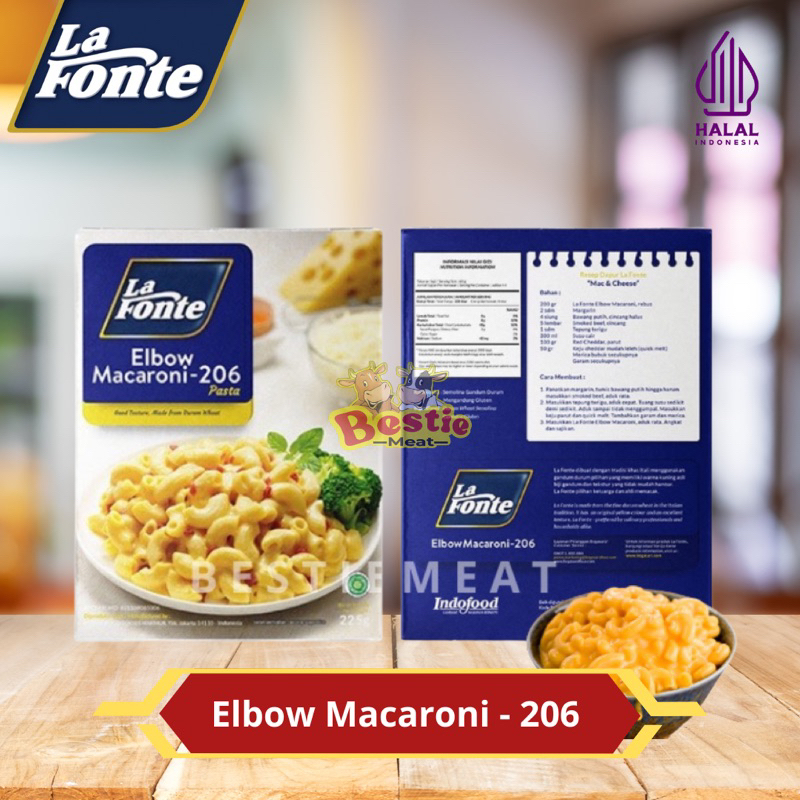 

La Fonte Elbow Macaroni ( 225 gram )