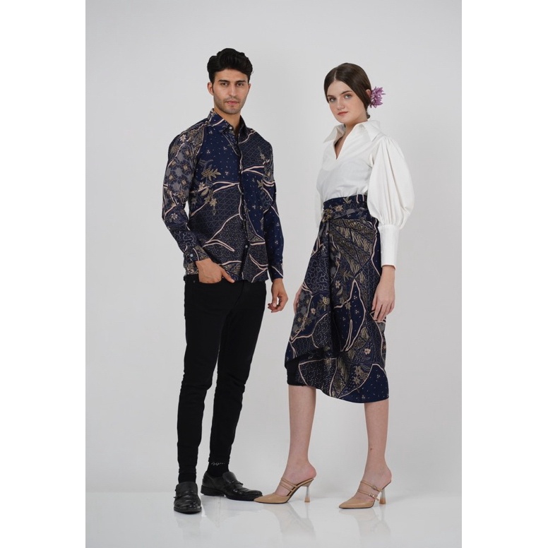 Special Pr Vanriz KebayaBatik Couple Rok Lilit Buat Lamaran Kemeja slimfit