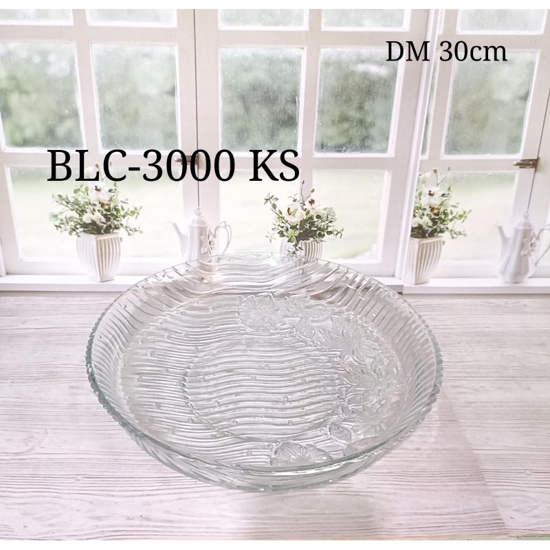 PIRING / LOYANG KACA SAJI BUAH BLC-3000
